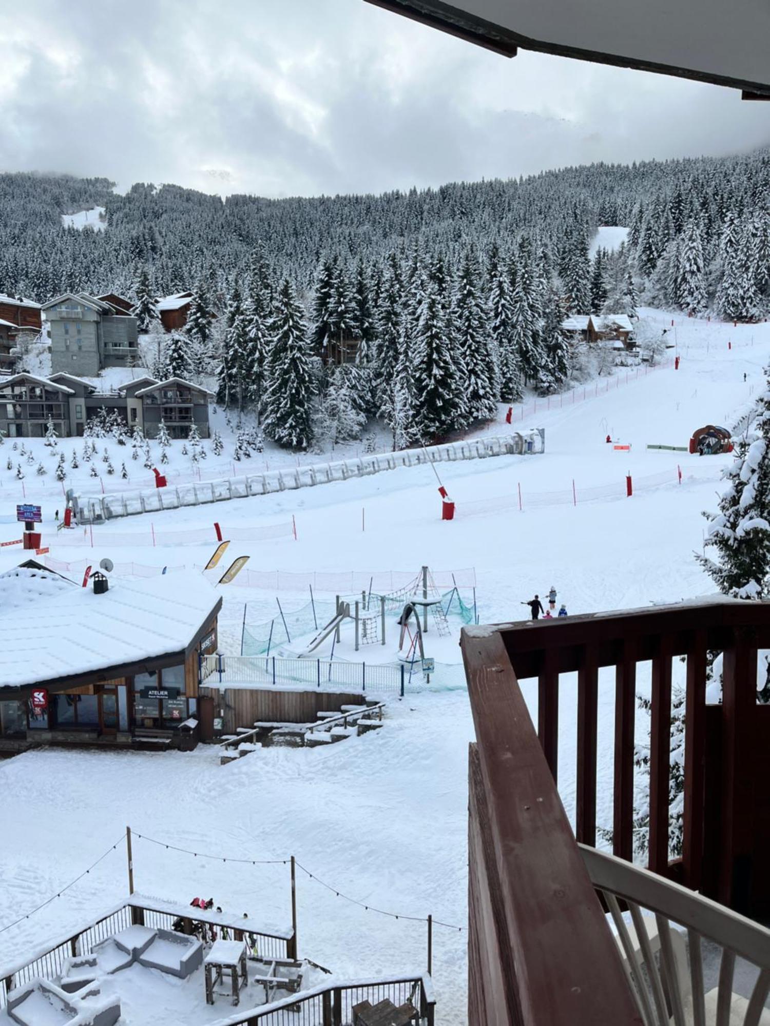 Courchevel Au Pied Des Pistes, La Tania Appartement Buitenkant foto